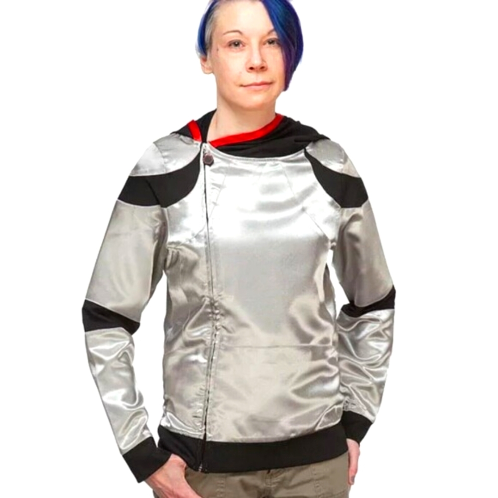 STAR WARS CAPTAIN PHASMA TRACK JACKET XL THINKGEEK FORCE AWAKENS NWT